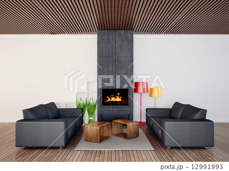 3d illustration interior 12991993