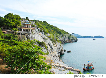 The Beautiful view on Sri chang island at sriracha ampor ,chonbu The Beautiful view on Sri chang island at sriracha ampor ,chonbu 12992834