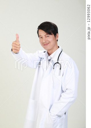 Male Doctor Thumbs Up Male Doctor Thumbs Up 12993062