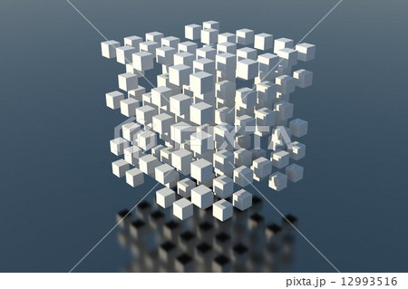 立方体　抽象　3D 12993516