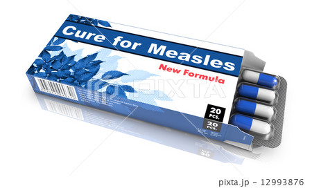 Cure For Measles, Red Open Blister Pack. 12993876