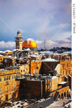 Dome of the Rock mosque in Jerusalem Dome of the Rock mosque in Jerusalem 12994174