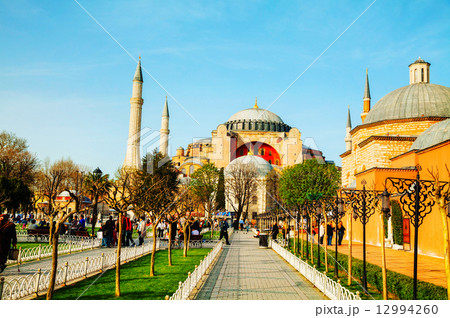 Hagia Sophia in Istanbul, Turkey early in the morning Hagia Sophia in Istanbul, Turkey early in the morning 12994260