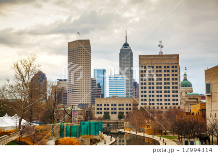 Downtown of Indianapolis 12994314