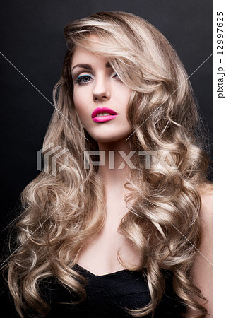 Woman face beauty portrait 12997625