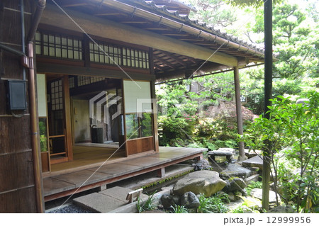 日本庭園の写真素材