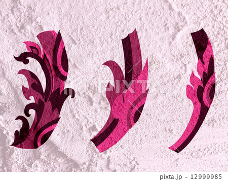 Line Thai art on wall texture background design Line Thai art on wall texture background design 12999985