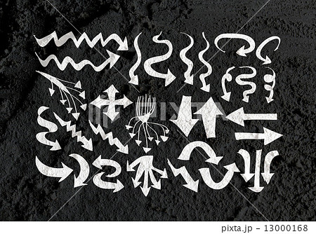 Arrow and Hand drawn sketch arrows collection on wall texture b Arrow and Hand drawn sketch arrows collection on wall texture b 13000168
