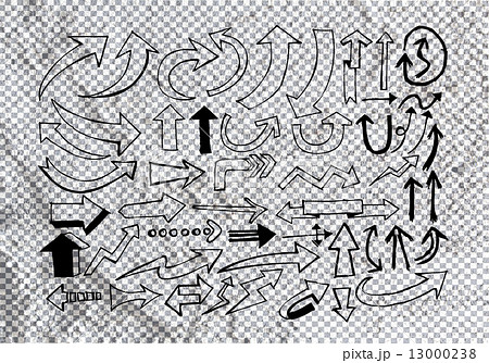 Arrow and Hand drawn sketch arrows collection on wall texture b Arrow and Hand drawn sketch arrows collection on wall texture b 13000238