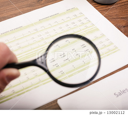 Businessman checking a report Businessman checking a report 13002112