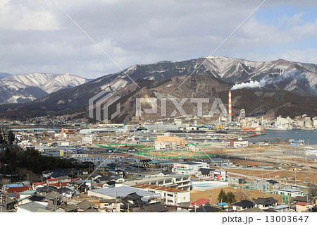 東北地方太平沖地震後の大船渡市 東北地方太平沖地震後の大船渡市 13003647