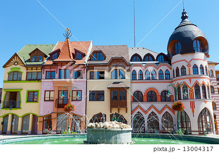 Europe square in Komarno. Slovakia 13004317