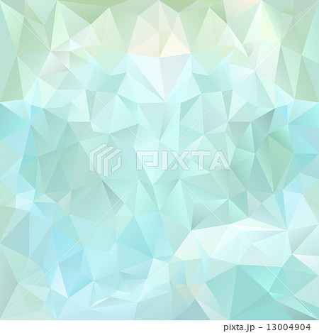 vector polygonal background  - blue ice 13004904