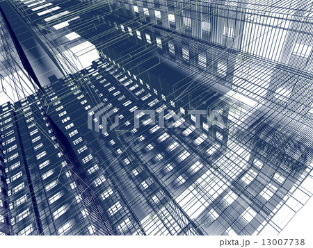 Abstract modern building Abstract modern building 13007738