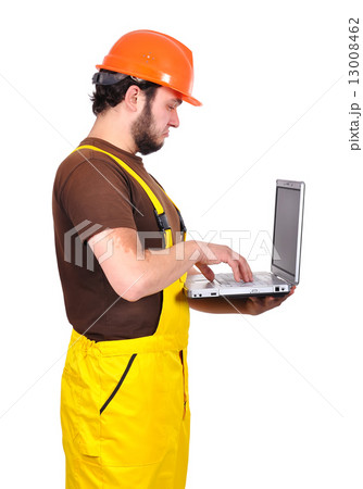 builder with notebook 13008462