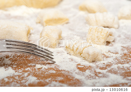 making fresh Italian potato gnocchi making fresh Italian potato gnocchi 13010616