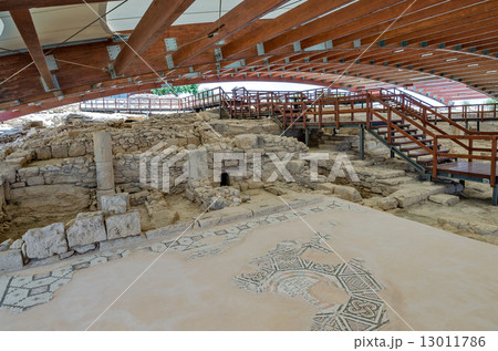 Ruins of Eustolios house at Kourion on Cyprus 13011786