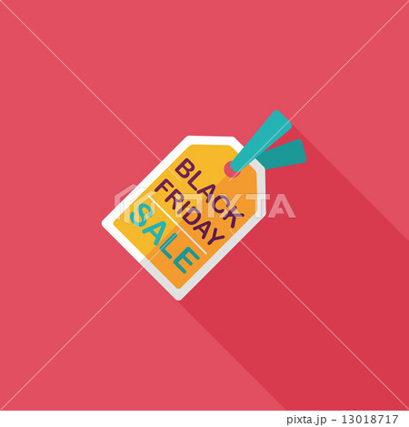 shopping sale price tag flat icon with long shadow,eps10 13018717