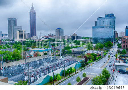 Downtown Atlanta, Georgia USA skyline 13019653