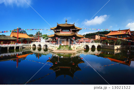 Yuantong Kunming Temple panorama 13021522