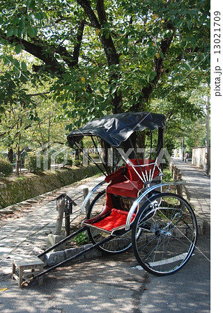 人力車（哲学の道／京都市東山区） 13021709