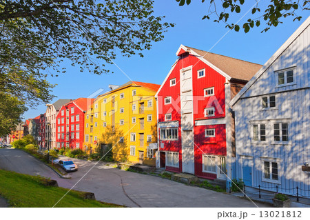Cityscape of Trondheim, Norway 13021812