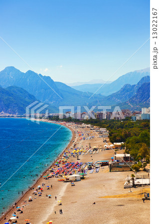 Beach at Antalya Turkey Beach at Antalya Turkey 13022167