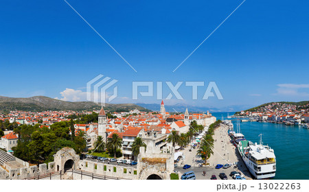 Panorama of Trogir in Croatia 13022263