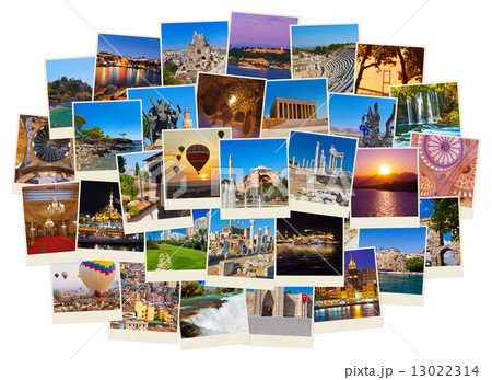 Stack of Turkey travel images Stack of Turkey travel images 13022314