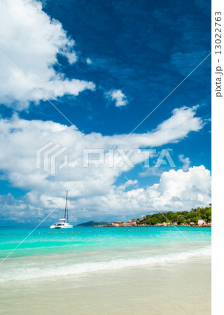 Anse Lazio beach, Praslin island, Seychelles 13022763