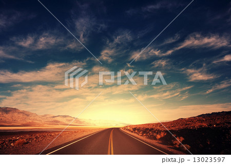 Road in prairie Road in prairie 13023597