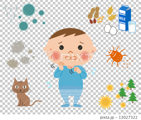 アレルギーと子ども 13027322