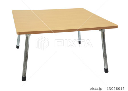 Wooden table with adjustable grunge metal legs Wooden table with adjustable grunge metal legs 13028015