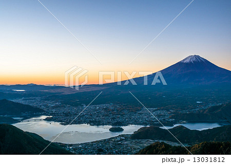 富士山・夜明け 13031812
