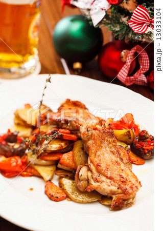 chicken with vegetables and beer chicken with vegetables and beer 13033104