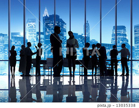 Group of Business People Meeting Group of Business People Meeting 13035338