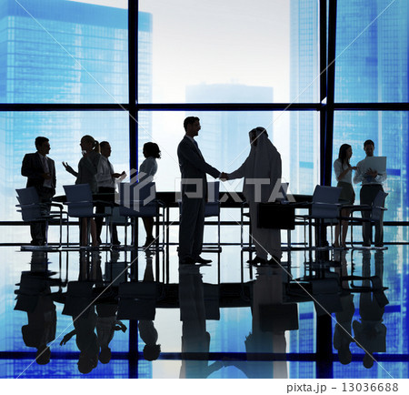 Diverse Business People Handshake Office Conceptの写真素材 [13036688] - PIXTA