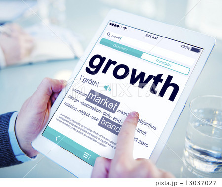 Digital Dictionary Growth Market Brand Concept Digital Dictionary Growth Market Brand Concept 13037027