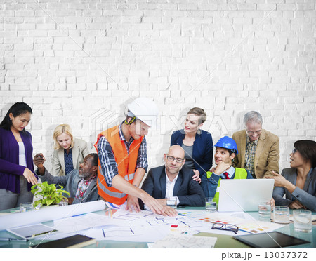 Group of Architect and Engineer Discussion Group of Architect and Engineer Discussion 13037372
