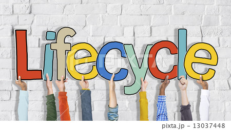 Lifecycle Arms Raised Colorful Multi Ethnic Live Concept Lifecycle Arms Raised Colorful Multi Ethnic Live Concept 13037448