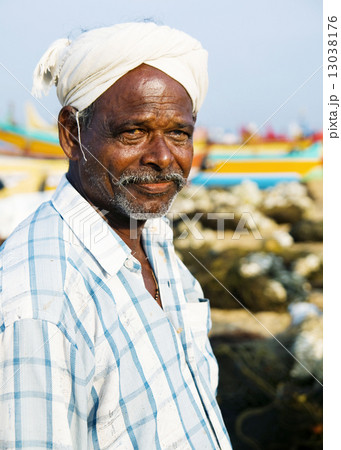 Indian Fisherman, Kerela, India Indian Fisherman, Kerela, India 13038176