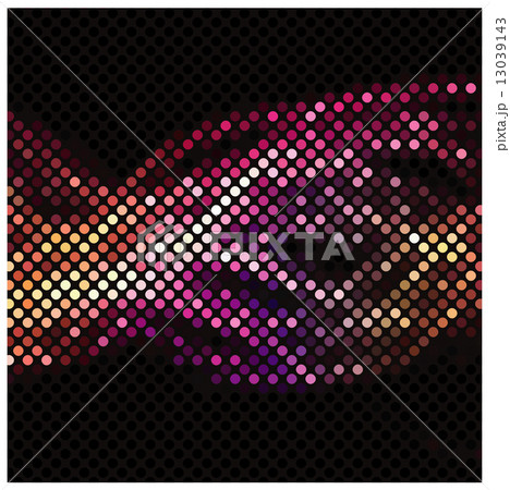 Abstract multicolor lights disco tile vector background. Abstract multicolor lights disco tile vector background. 13039143