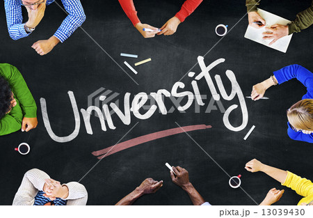 Multiethnic People Discussing About University 13039430