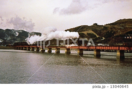 ｃ62の引く客車列車　昭和44年　呉線 13040645