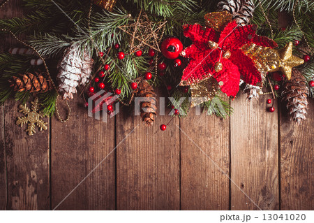 Christmas border design 13041020