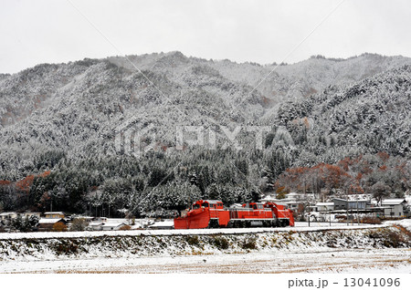 ラッセル車試運転 13041096