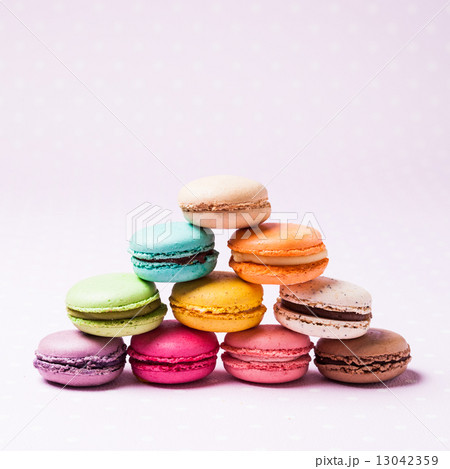 Colorful macaroons 13042359