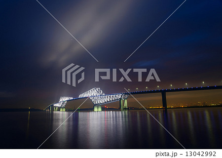 東京ゲートブリッジの夜景 13042992