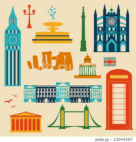 Landmarks of United Kingdom 13044397