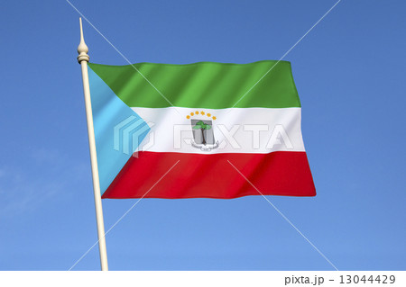 The flag of Equatorial Guinea The flag of Equatorial Guinea 13044429